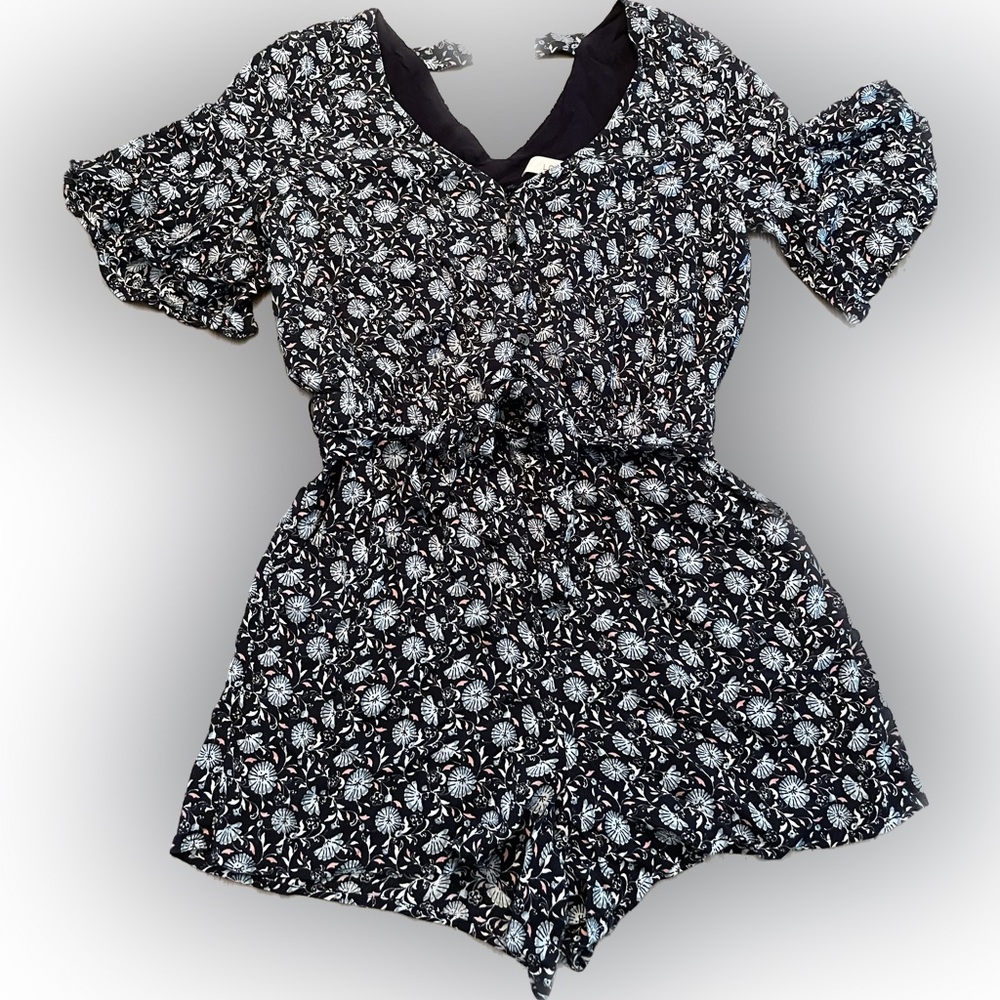 Loft Floral Print Romper